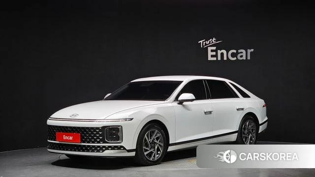 Hyundai Grandeur Hybrid (GN7) 2025 Белый из Кореи