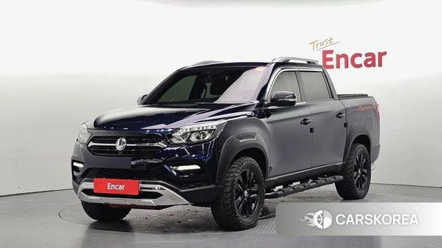 Ssangyong Rexton Sports 2021 Синий из Кореи