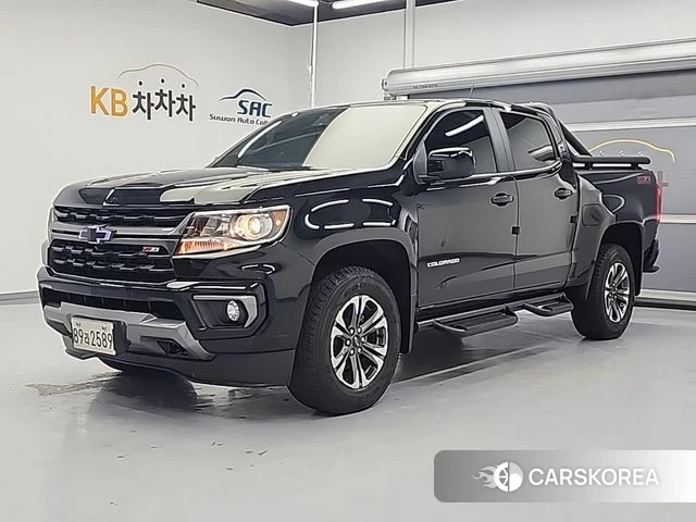 Chevrolet (GM Daewoo) Real New Colorado 2021 Черный из Кореи