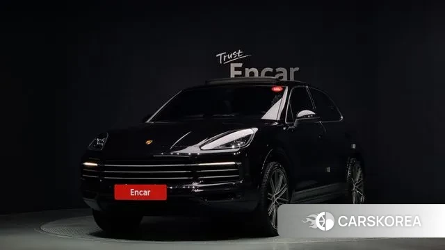 Porsche Cayenne (PO536) 2019 Черный из Кореи