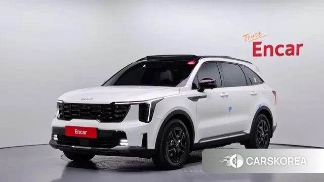 Kia The New Sorento 4th Generation 2023 Белый из Кореи