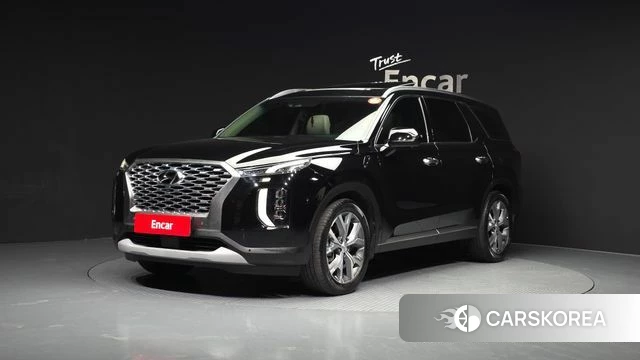 Hyundai Palisade 2022 Черный из Кореи