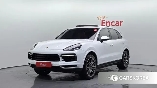 Porsche Cayenne (PO536) 2020 Белый из Кореи