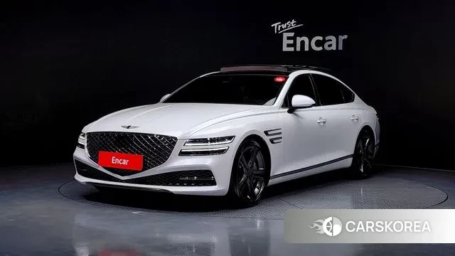 Genesis G80 (RG3) 2021 Белый из Кореи
