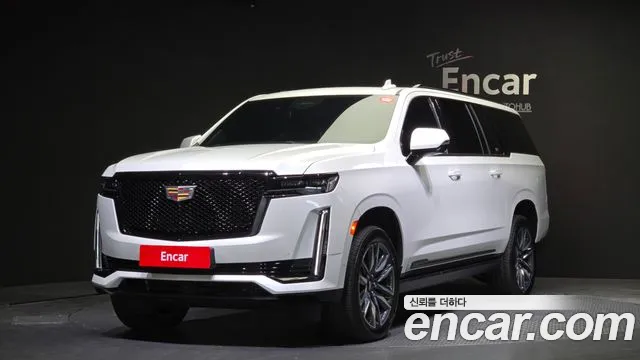 Cadillac Escalade 5th Generation 2023 Белый из Кореи