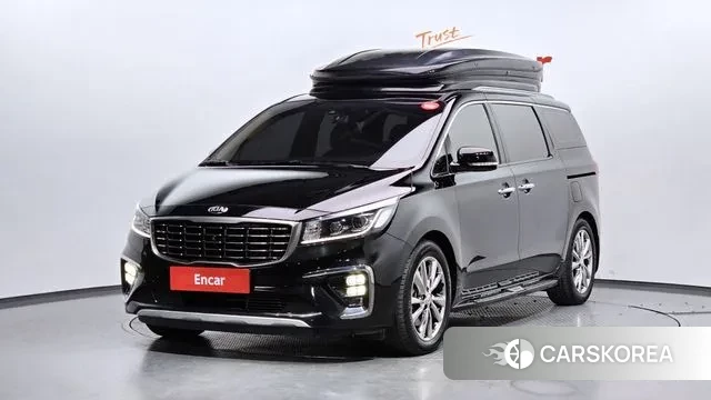 Kia The New Carnival 2019 Черный из Кореи