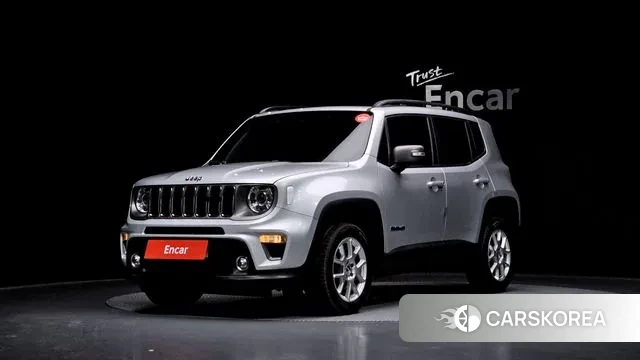 Jeep Renegade 2019 Серебристо-серый из Кореи