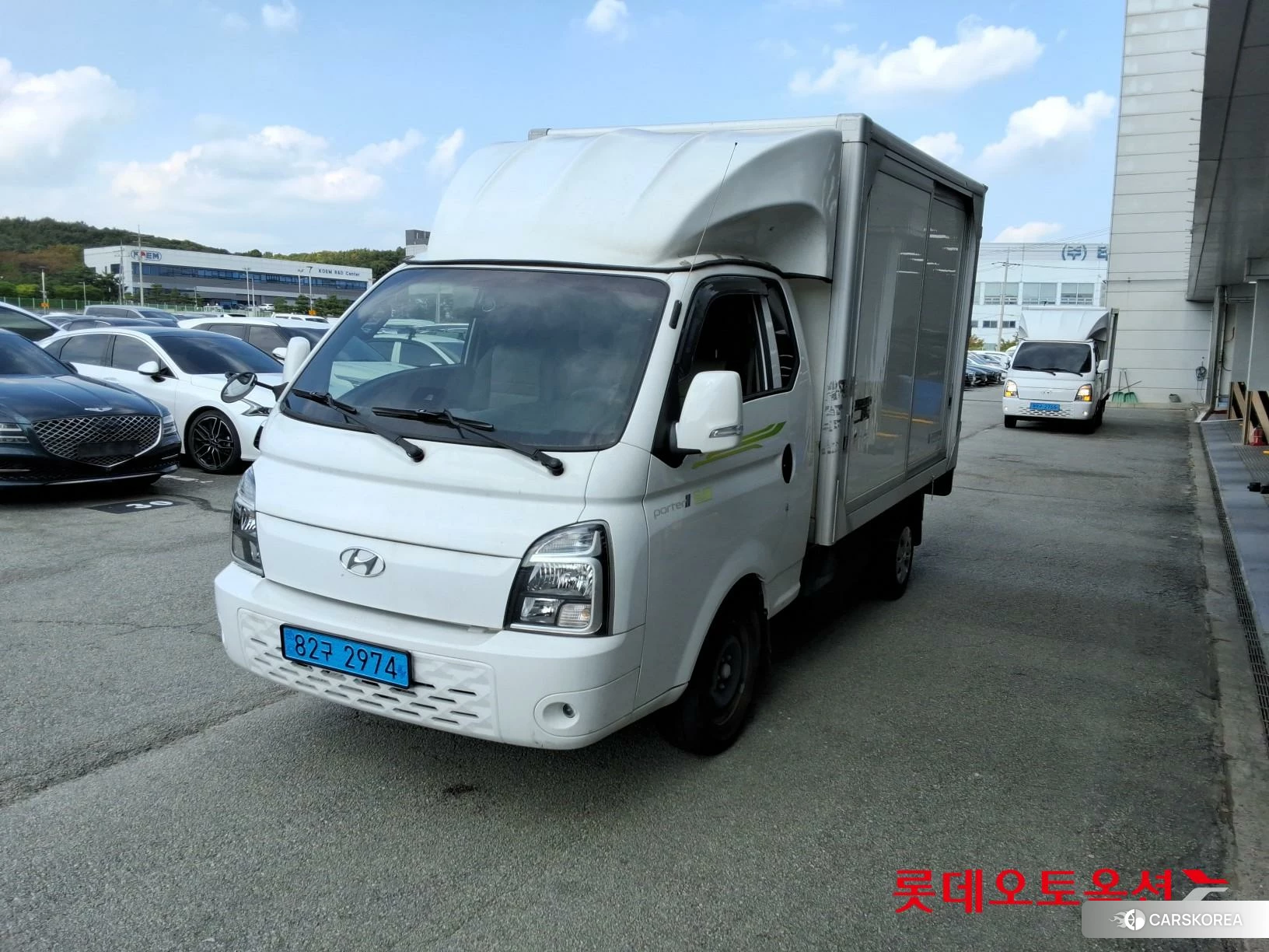 Hyundai Porter II electric 2021 Белый из Кореи