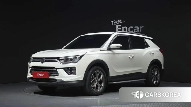 Ssangyong Beautiful Korando 2021 Белый из Кореи