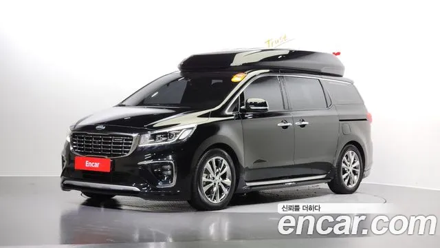 Kia The New Carnival 2018 Черный из Кореи