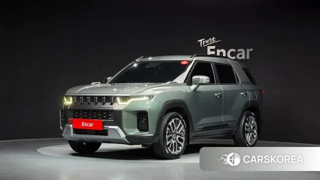 Ssangyong Torres 2023 Зеленый из Кореи