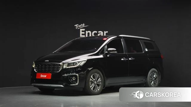 Kia The New Carnival 2018 Черный из Кореи