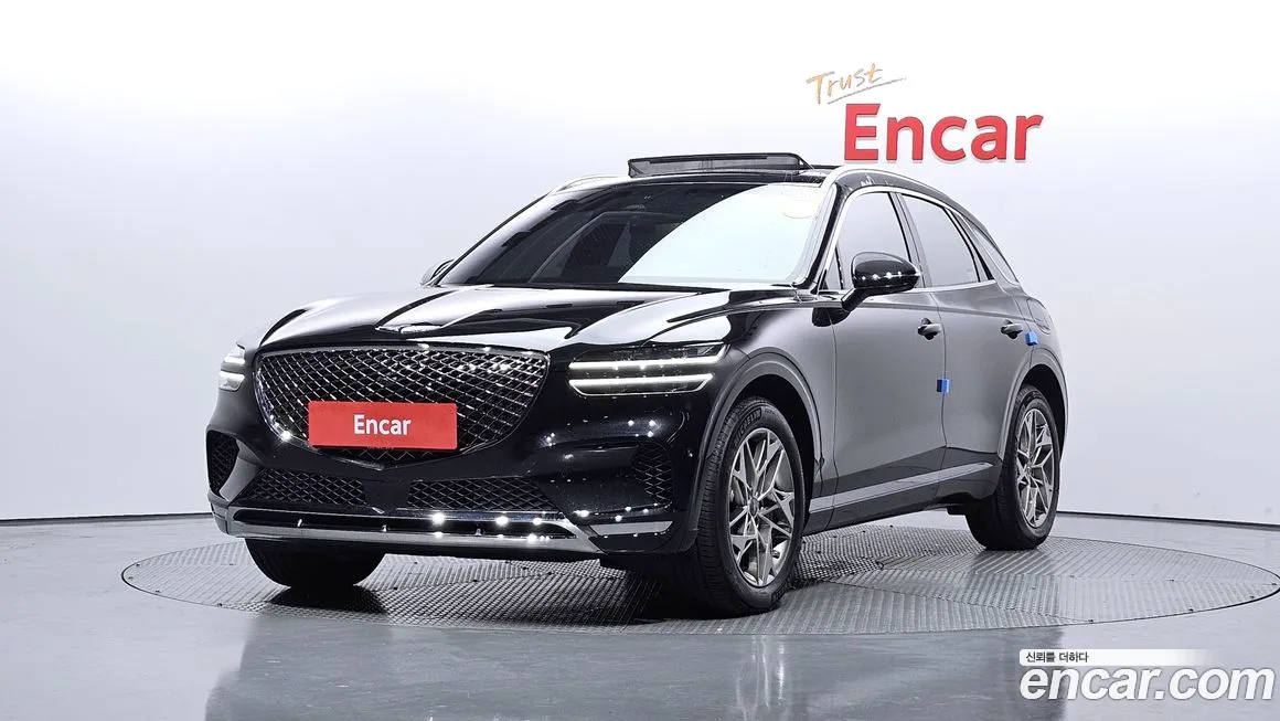 Genesis GV70 2023 Черный из Кореи