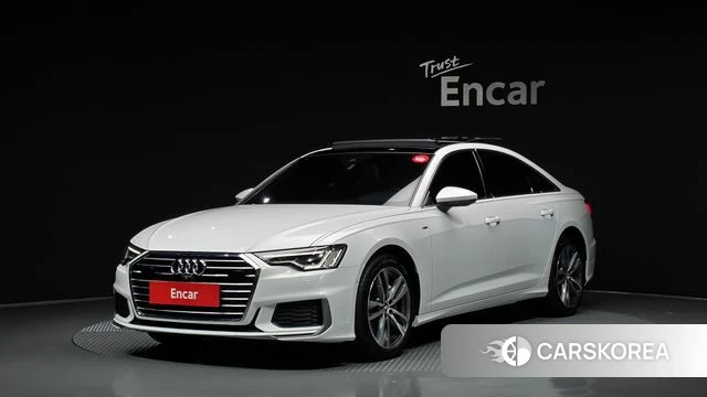 Audi A6 (C8) 2020 Белый из Кореи
