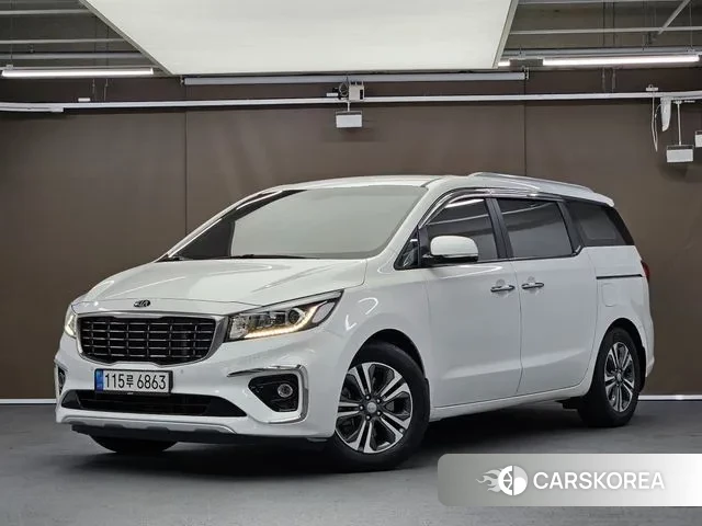 Kia The New Carnival 2020 Белый из Кореи