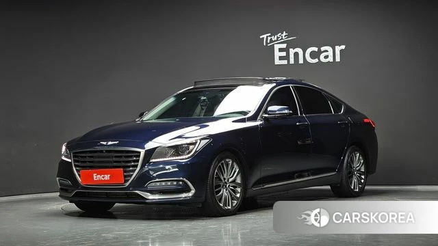Genesis G80 2018 Синий из Кореи