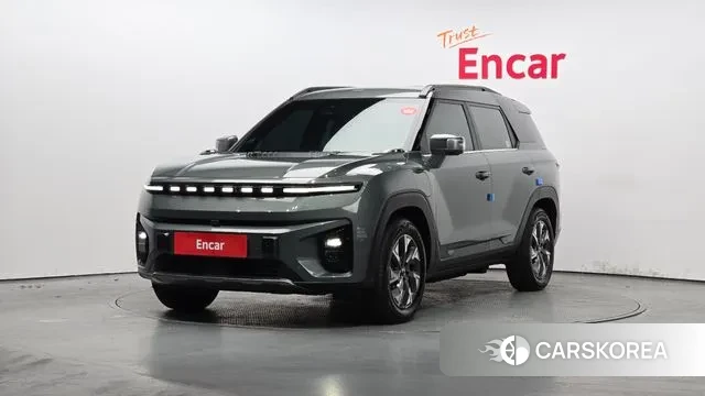 Ssangyong Torres EVX 2023 Зеленый из Кореи