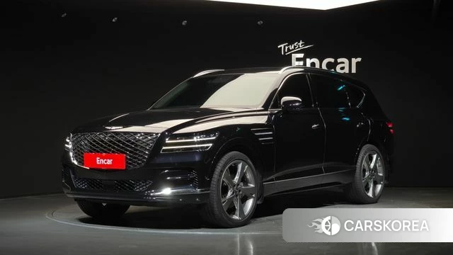 Genesis GV80 2021 Черный из Кореи