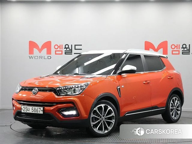 Ssangyong Tivoli Armor 2018 Оранжевый из Кореи