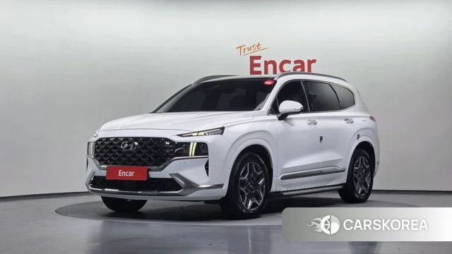 Hyundai The New Santa Fe 2022 Белый из Кореи