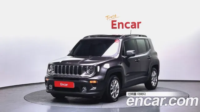 Jeep Renegade 2021 Серый из Кореи