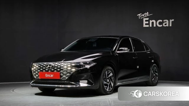 Hyundai The New Grandeur IG Hybrid 2021 Черный из Кореи