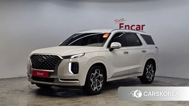 Hyundai Palisade 2021 Белый из Кореи
