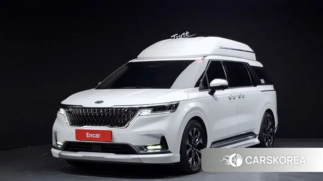 Kia Carnival 4th generation 2021 Белый из Кореи