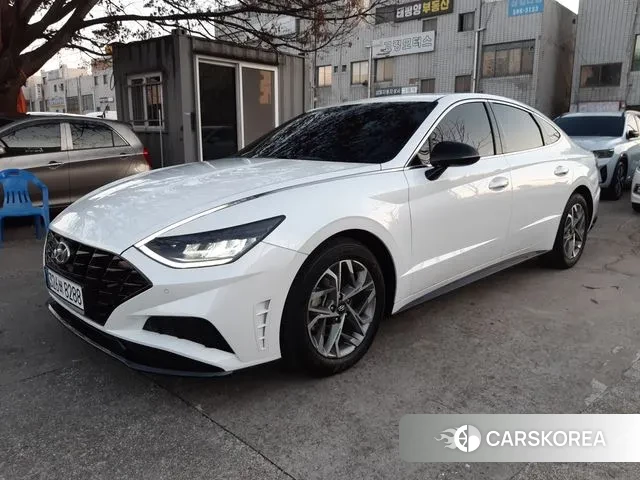 Hyundai Sonata (DN8) 2021 Белый из Кореи