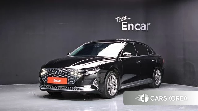 Hyundai The New Grandeur IG Hybrid 2021 Черный из Кореи