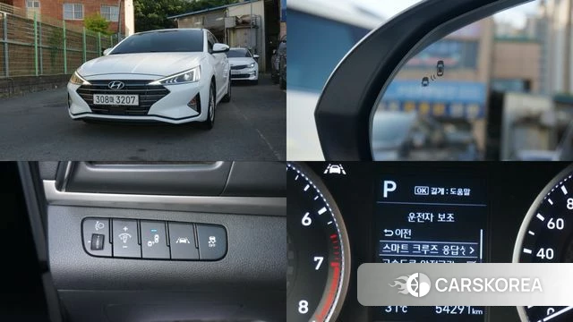 Hyundai The New Avante AD 2019 Белый из Кореи