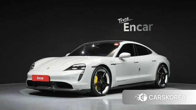 Porsche Taycan 2021 Серебристо-серый из Кореи