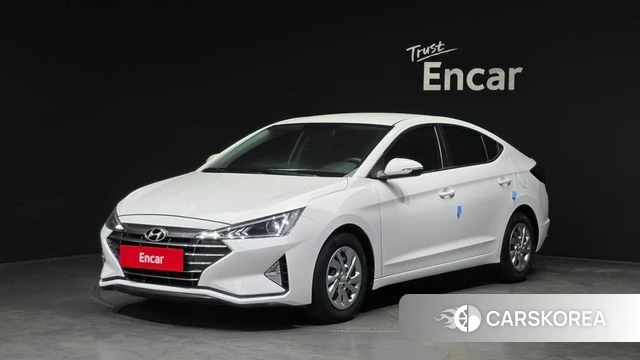 Hyundai The New Avante AD 2019 Белый из Кореи