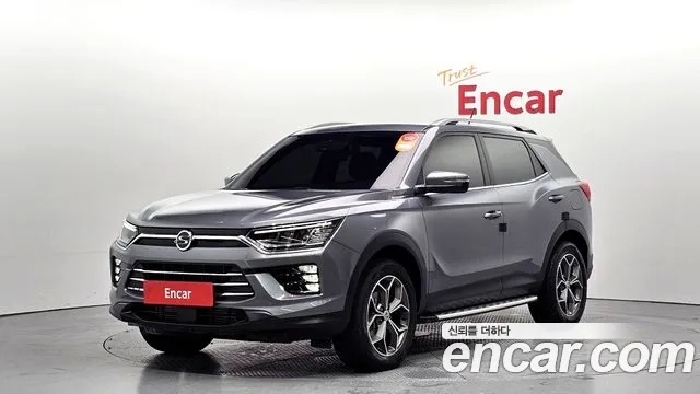 Ssangyong Beautiful Korando 2022 Серый из Кореи