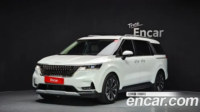 Kia Carnival 4th generation 2023 Белый из Кореи