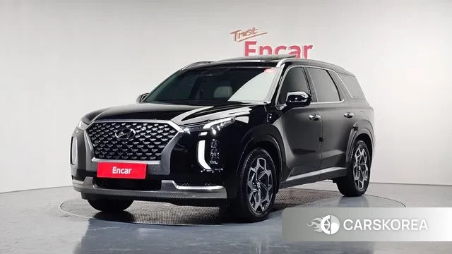 Hyundai Palisade 2021 Черный из Кореи