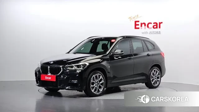 BMW X1 (F48) 2022 Черный из Кореи