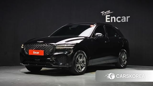 Genesis GV70 2021 Черный из Кореи