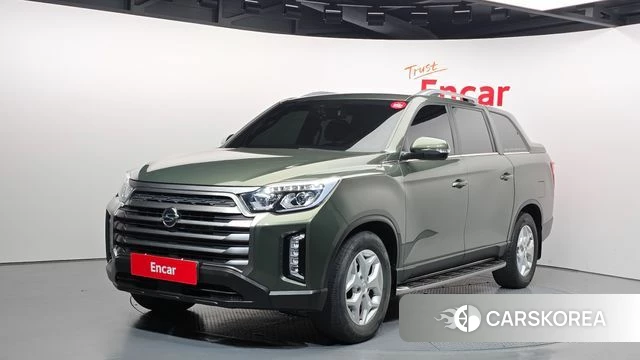 Ssangyong The New Rexton Sport 2023 Темно-зеленый из Кореи