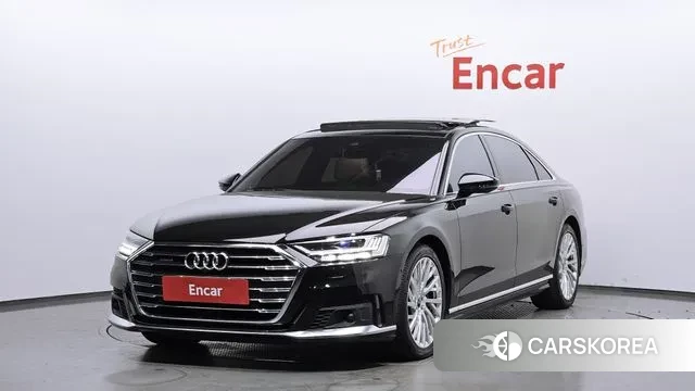 Audi A8 (D5) 2021 Черный из Кореи