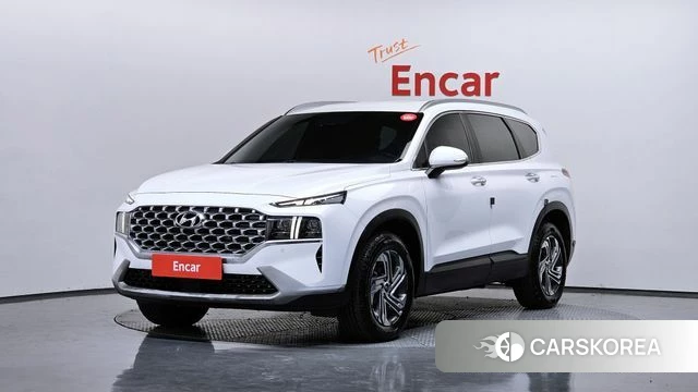 Hyundai The New Santa Fe 2021 Белый из Кореи