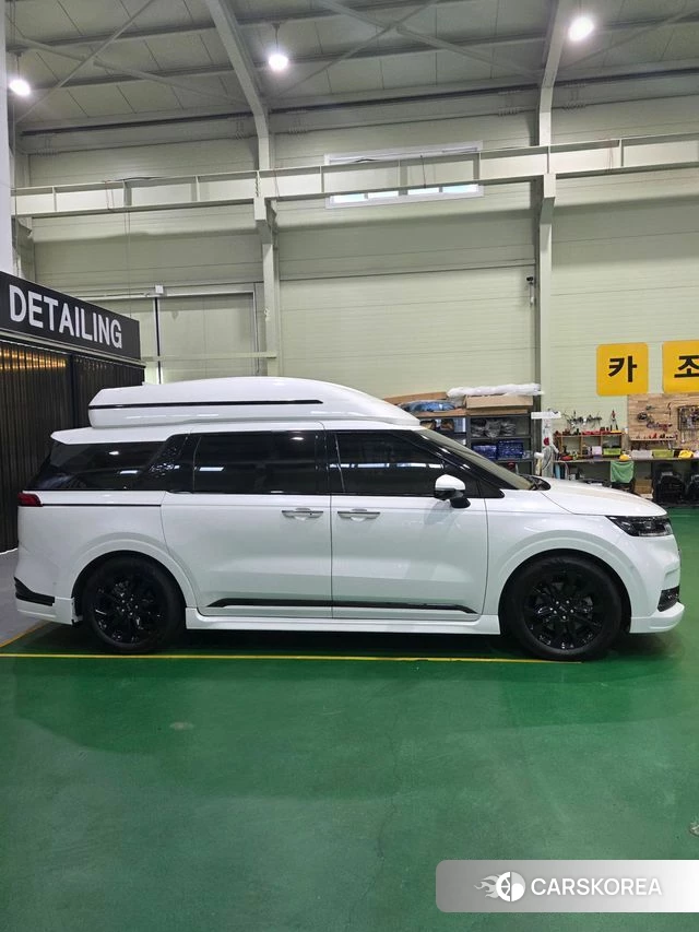 Kia Carnival 4th generation 2022 Белый из Кореи