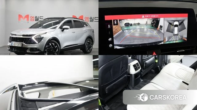 Kia Sportage 5th Generation 2021 Серебристо-серый из Кореи