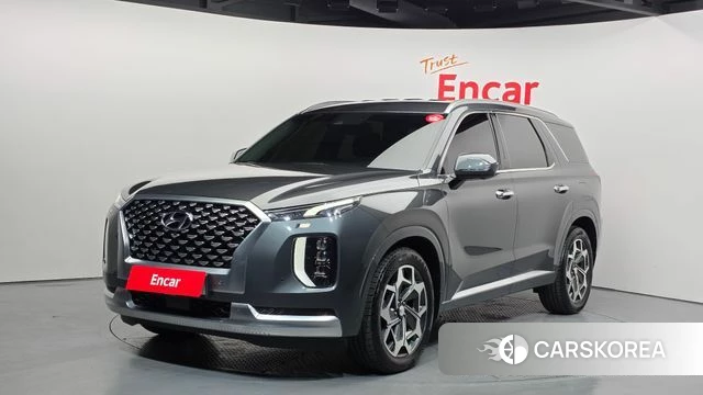 Hyundai Palisade 2021 Серый из Кореи