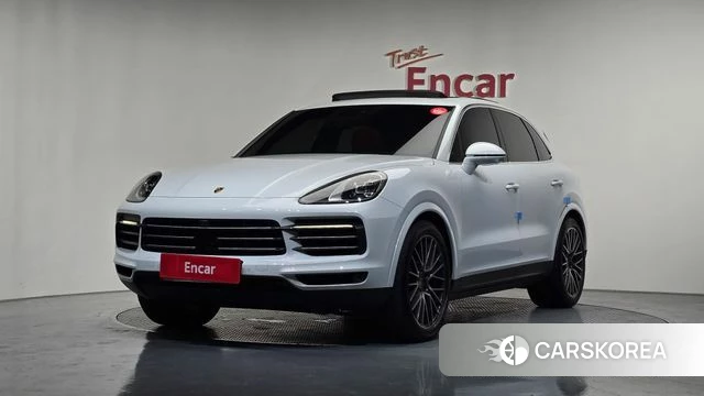 Porsche Cayenne (PO536) 2022 Белый из Кореи