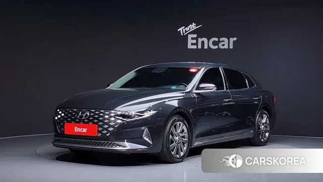 Hyundai The New Grandeur IG Hybrid 2020 Черный из Кореи
