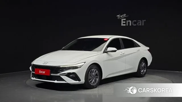 Hyundai The New Avante (CN7) 2024 Белый из Кореи