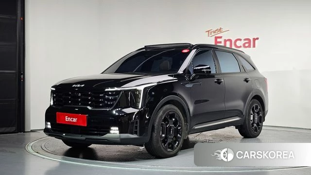 Kia The New Sorento 4th Generation 2023 Черный из Кореи