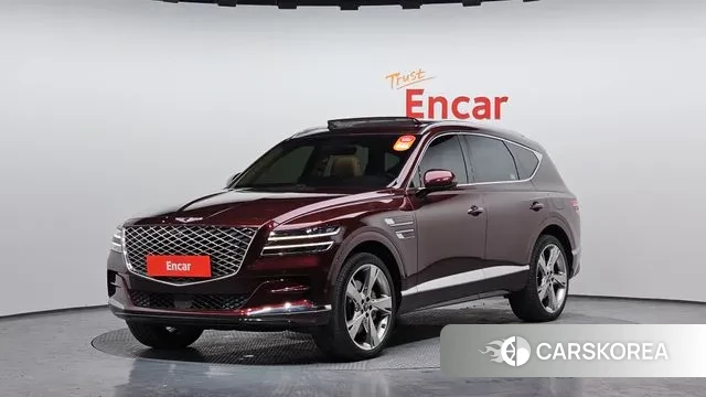 Genesis GV80 2021 Красный из Кореи