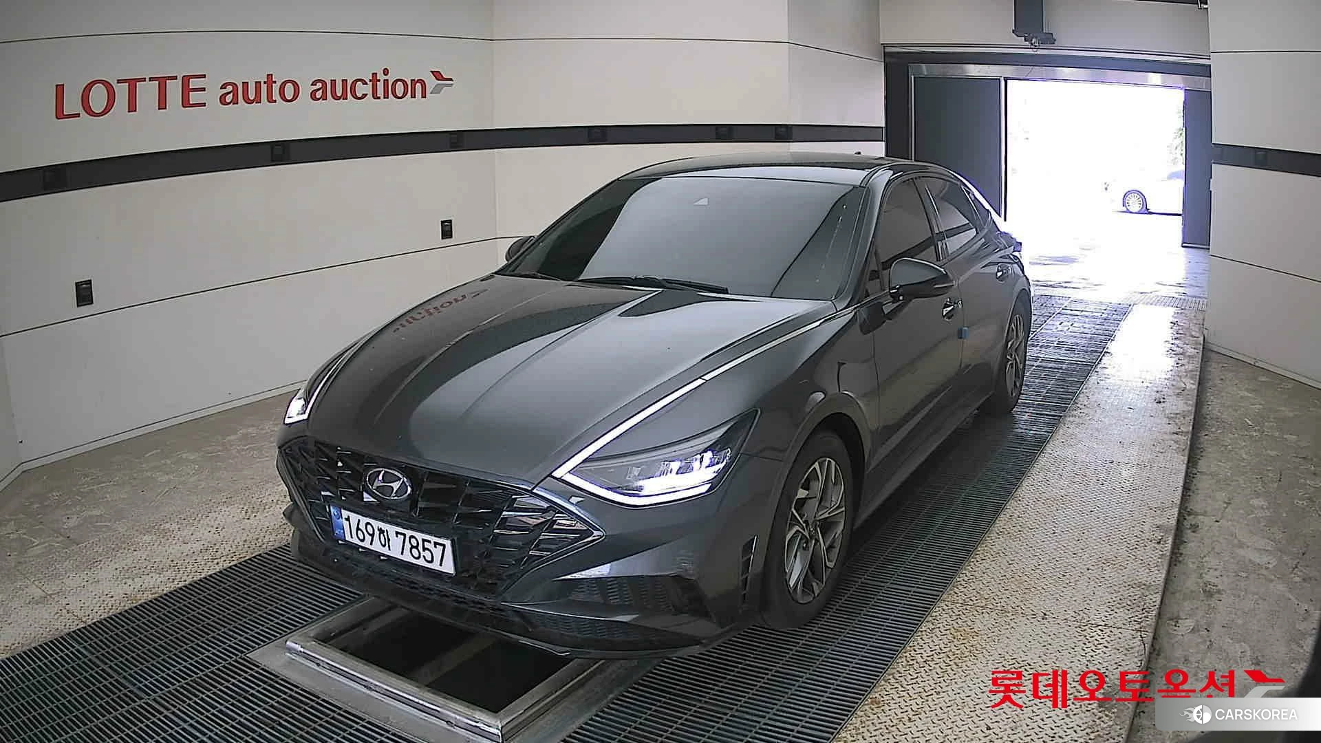 Hyundai Sonata 2022 Nocturne Grey Metallic из Кореи